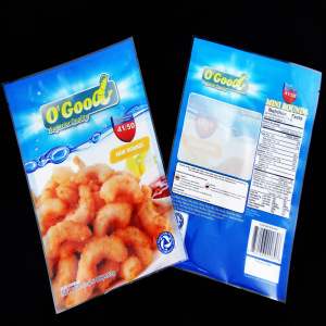 Plastic Bag Factory Plastic Frozen Food Packaging with Customized Printing